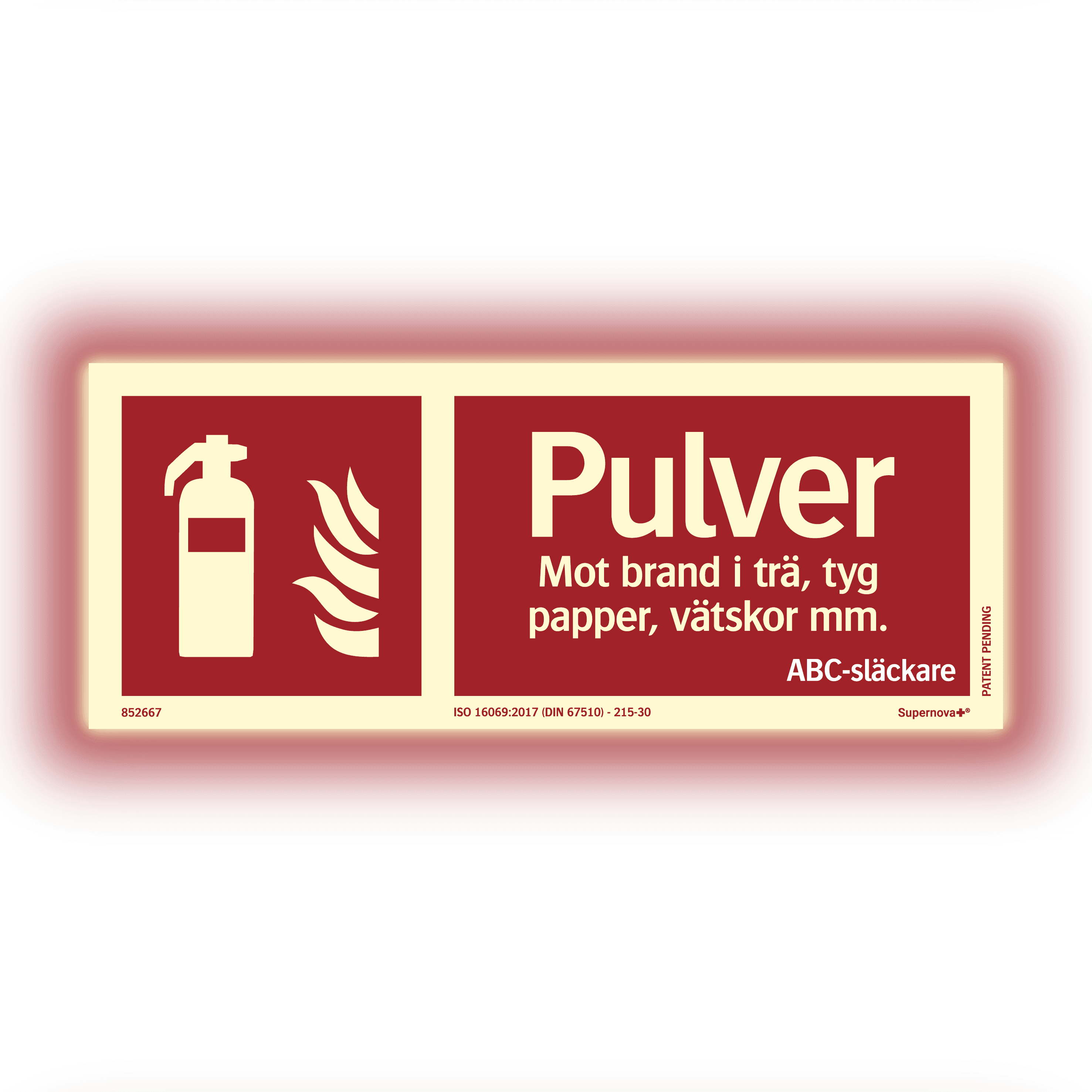 Supernova+® Pulversläckare