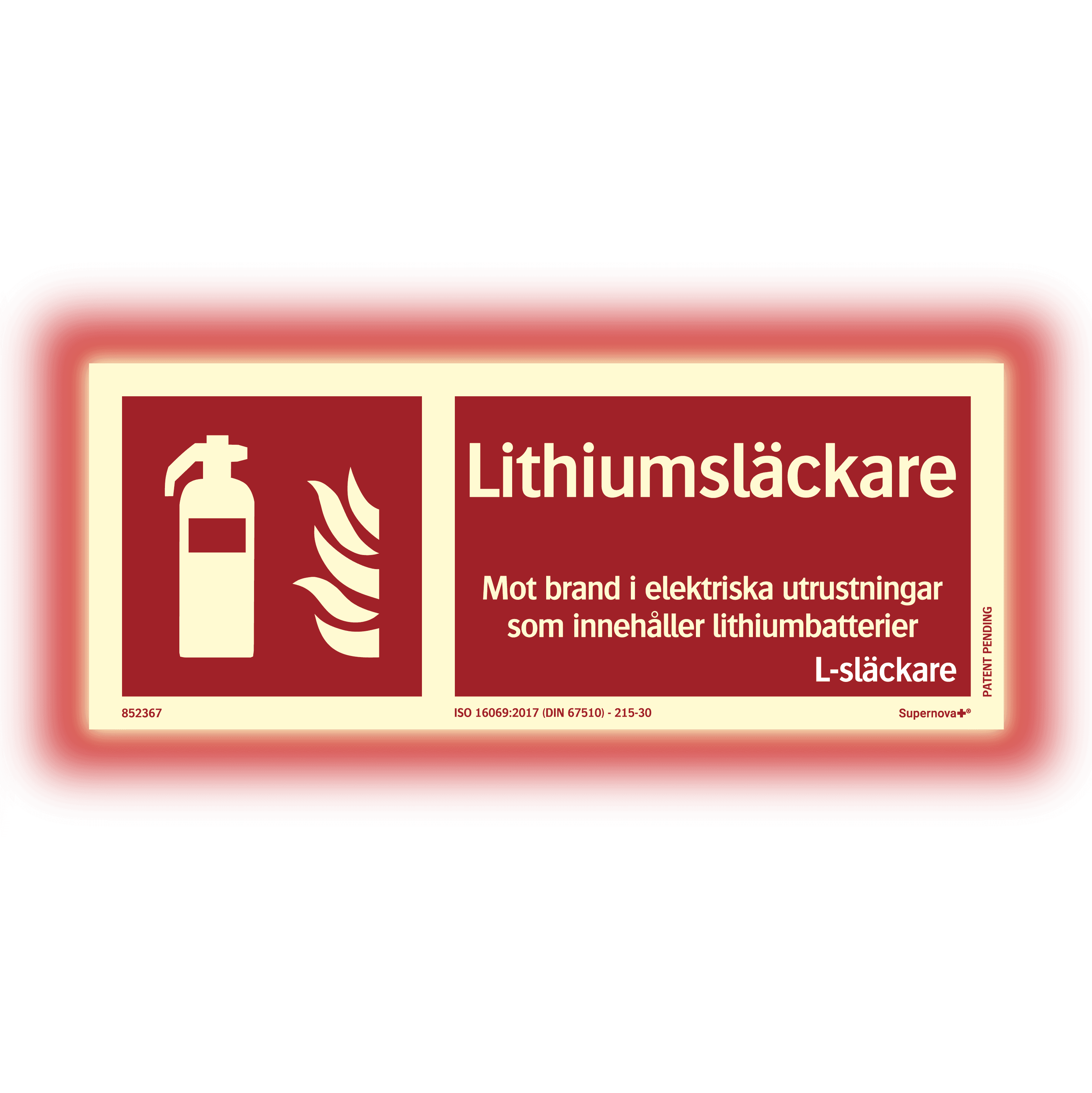 Supernova+® Lithiumsläckare