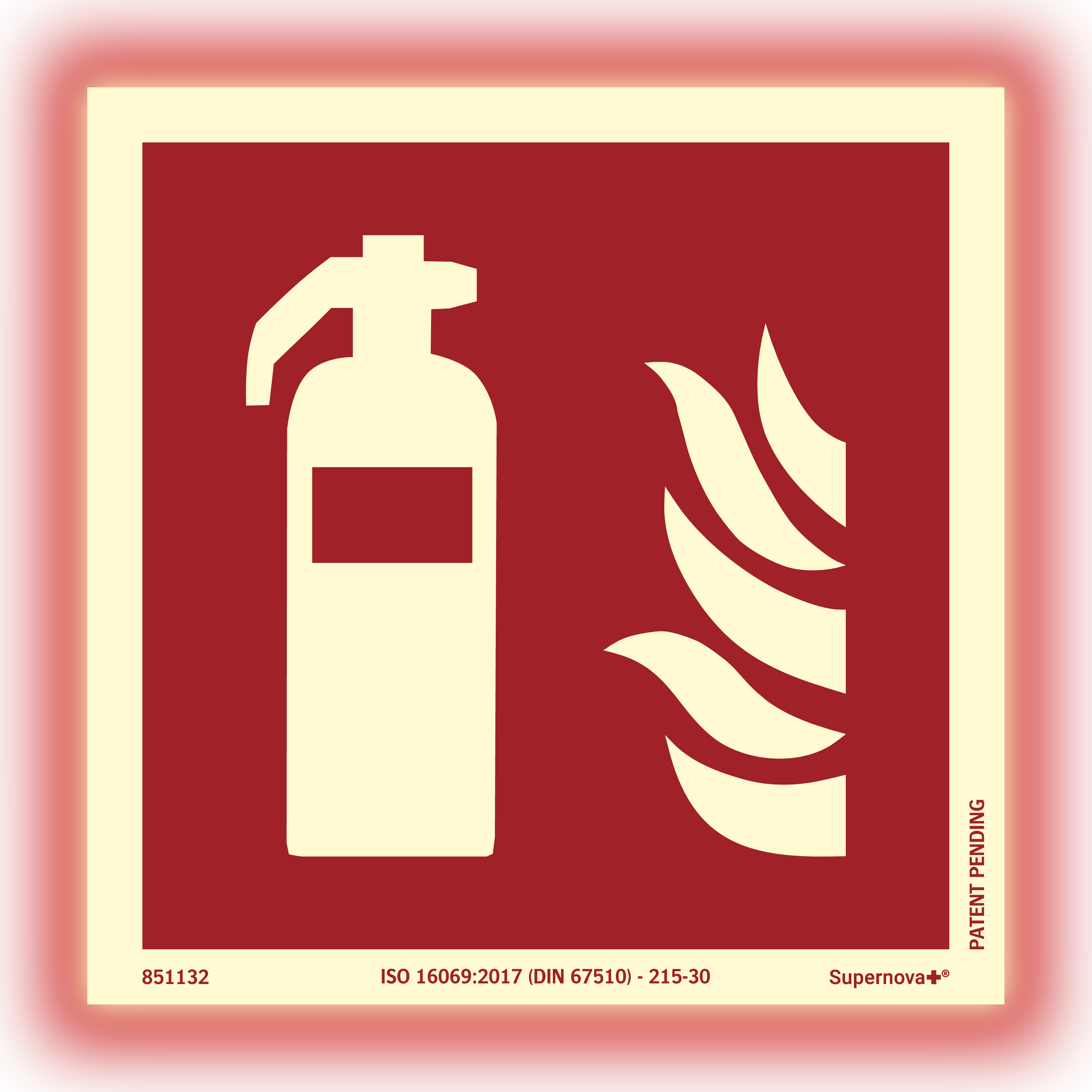 Supernova+® Fire extinguisher double-sided